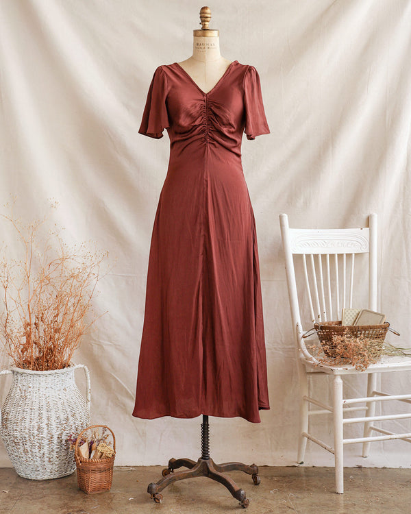 By Wine and Candlelight Dress-Adored Vintage